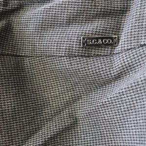 S.C. & CO. grey houndstooth dress pants